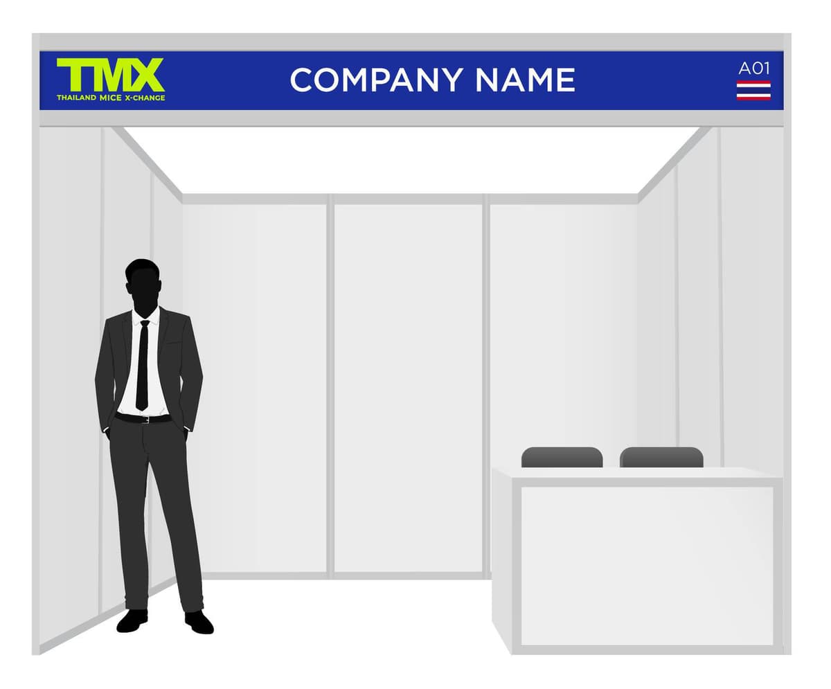Standard Booth Package 9 sqm